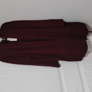 MELLODAY Long Sleeve Tunic Open sweater